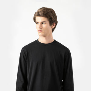 HARVIN LONG SLEEVE MEN BLACK