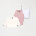 ESSENTIALS SET CROP TOP WOMEN NEKANE - FAIRY - HAZEN