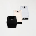 ESSENTIALS SET KNITTED TOP WOMEN GISELE - SNOW
