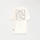 7C T-SHIRT OVERSIZED MEN WHITE ASPARAGUS