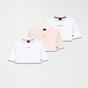 ESSENTIALS SET CROP TOP WOMEN MED - SAVANNA
