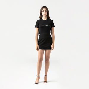 AILSA T-SHIRT WOMEN BLACK