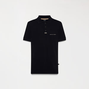 AKHAL POLO MEN BLACK