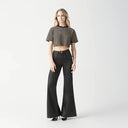 ALEXIA CROP TOP WOMEN BLACK