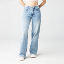 ALIYAH JEAN WOMEN BLUE DENIM
