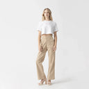 AMAL CROP TOP WOMEN WHITE