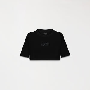 AMAL CROP TOP WOMEN BLACK