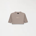 AMAL CROP TOP WOMEN TAUPE GRAY