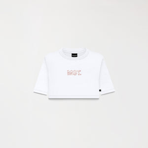 AMAL CROP TOP WOMEN WHITE