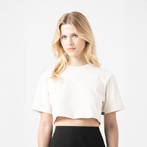 APHRA CROP TOP WOMEN WHITECAP GRAY