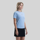 ASCARY T-SHIRT WOMEN FADED DENIM - Monastery