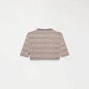 ASH CROP TOP WOMEN TAUPE GRAY