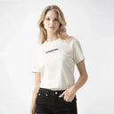ANYA T-SHIRT WOMEN WHITE ASPARAGUS