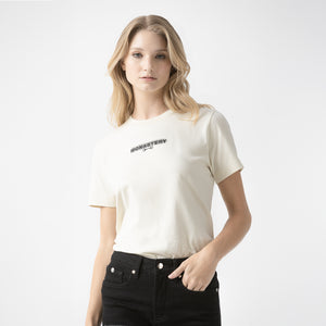 ANYA T-SHIRT WOMEN WHITE ASPARAGUS