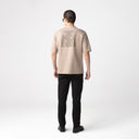 AVARITIA T-SHIRT OVERSIZED MEN BROWN