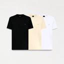 AZURIA T-SHIRT PACK MEN BLACK- WHITE- BROWN