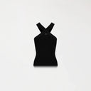 BLAIR KNITTED TOP WOMEN BLACK