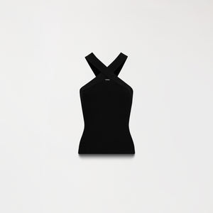 BLAIR KNITTED TOP WOMEN BLACK