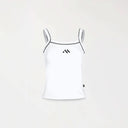 CAMISETA SIN MANGAS BORAN BLANCA FRENTE - MONASTERY 