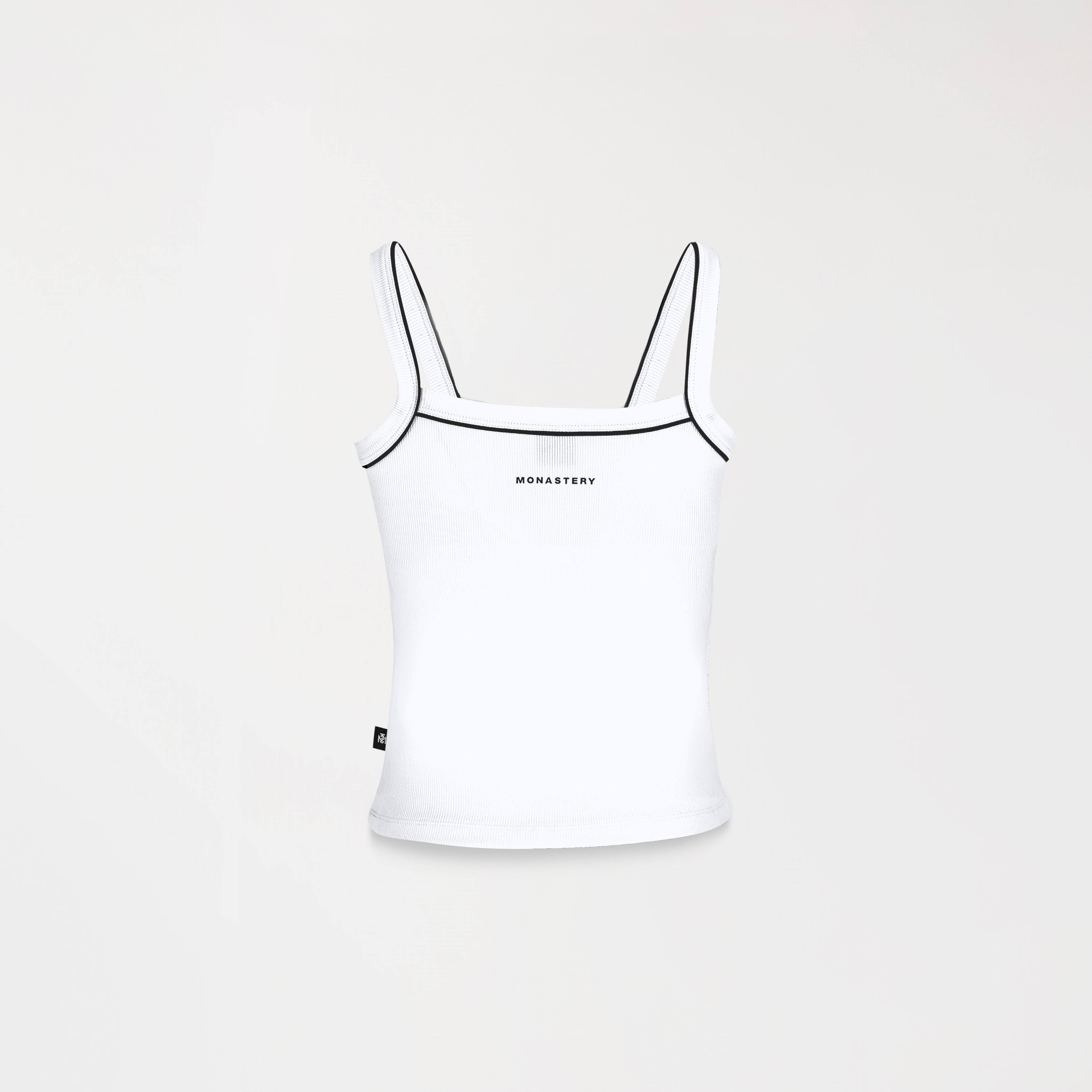 CAMISETA SIN MANGAS BLANCA POSTERIOR - MONASTERY
