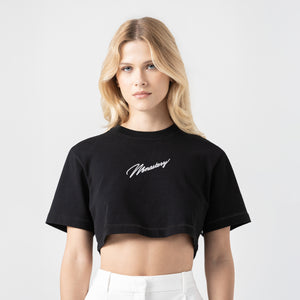 BRET CROP TOP WOMEN BLACK