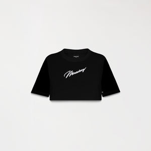 BRET CROP TOP WOMEN BLACK