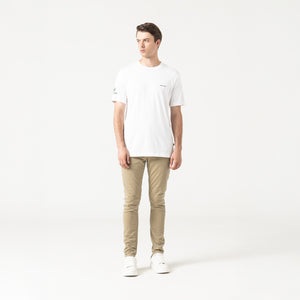 BRUNAR T-SHIRT MEN LUCENT WHITE
