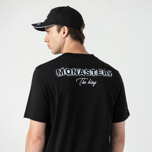 BRUNAR T-SHIRT MEN BLACK METEORITE