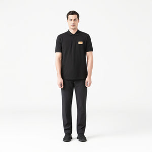 BRUNELLO POLO MEN BLACK