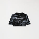 BRYNN CROP TOP WOMEN BLACK METEORITE