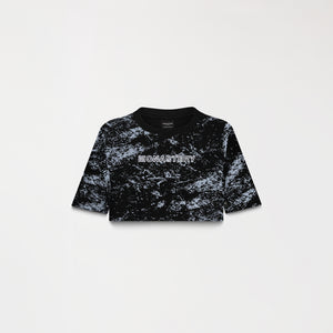 BRYNN CROP TOP WOMEN BLACK METEORITE