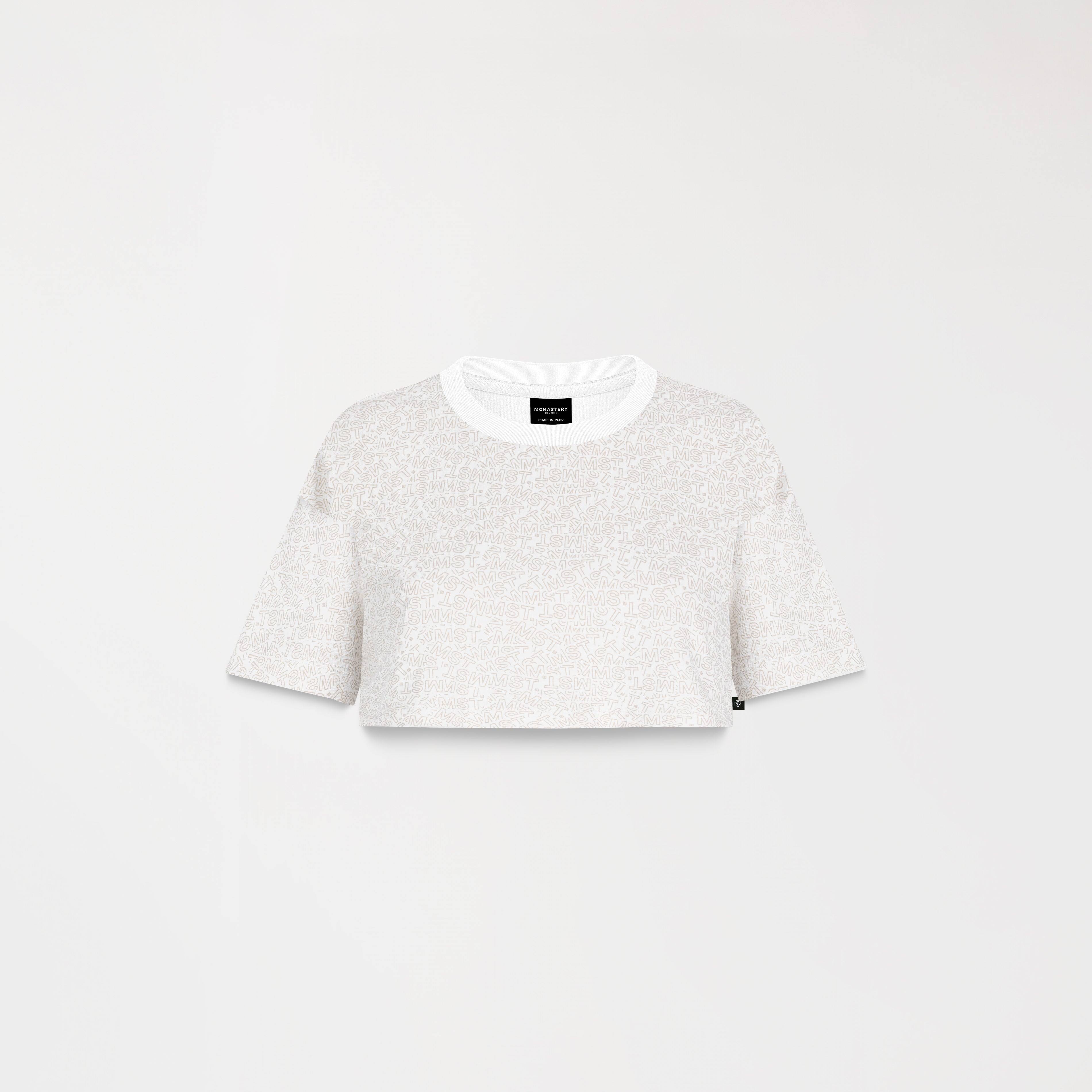 TOP CORTO CALDEN BLANCO FRENTE - MONASTERY