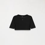 CANELA CROP TOP WOMEN BLACK
