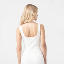 CARLA KNITTED DRESS WOMEN WHITE