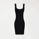 CARLA KNITTED DRESS WOMEN BLACK