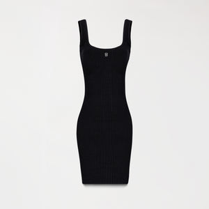 CARLA KNITTED DRESS WOMEN BLACK