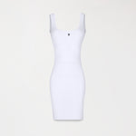CARLA KNITTED DRESS WOMEN WHITE