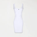 CARLA KNITTED DRESS WOMEN WHITE