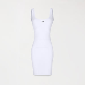 CARLA KNITTED DRESS WOMEN WHITE
