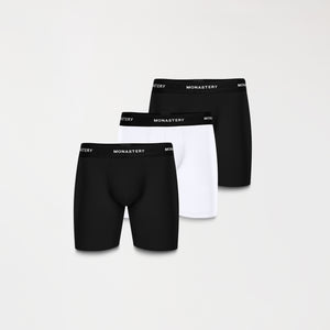 CATTERICK PACK BOXER MEN BLACK- WHITE- BLACK