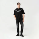 CHAINS T-SHIRT OVERSIZED MEN BLACK