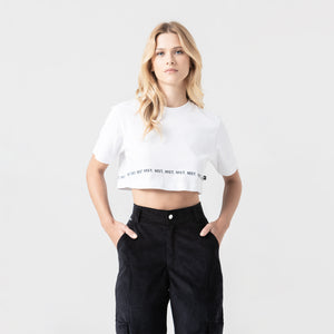 CHARLOTTE CROP TOP WOMEN WHITE