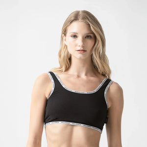 CHERRY BRA WOMEN BLACK