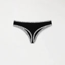 CHERRY PANTY WOMEN BLACK