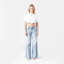 CIGAR CROP TOP WOMEN WHITE