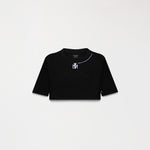 CIGAR CROP TOP WOMEN BLACK