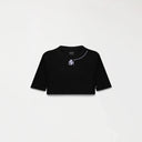 CIGAR CROP TOP WOMEN BLACK