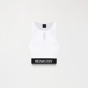 CLAIRE KNITTED TOP WOMEN WHITE