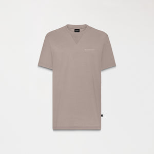 CLYDE T-SHIRT MEN TAUPE GRAY