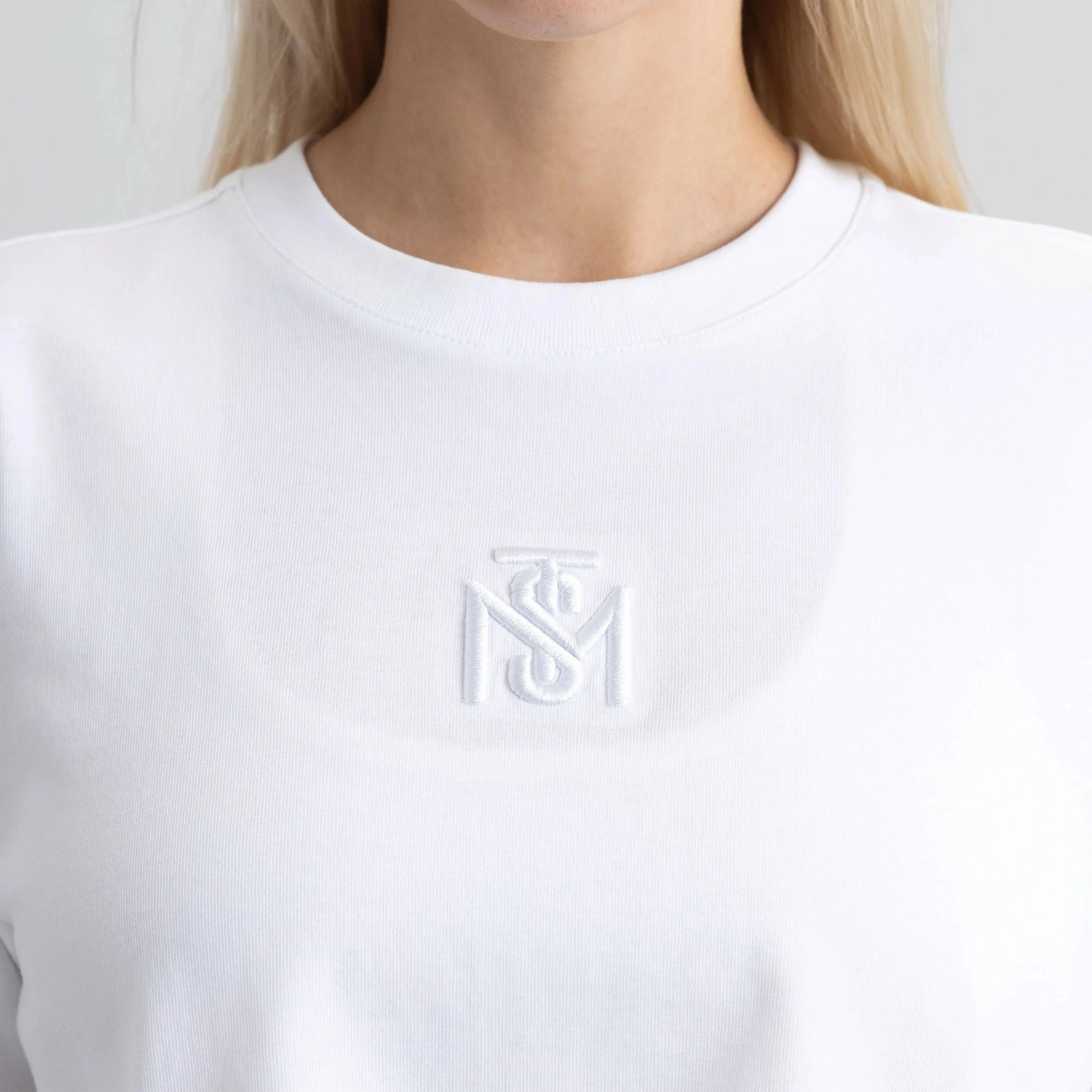 BENZ CROP TOP WHITE - Monastery